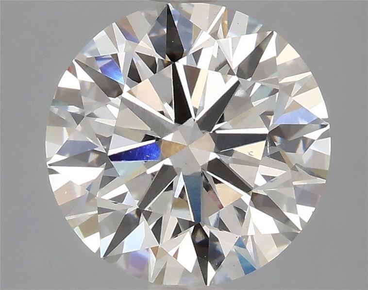 3.28ct H VS1 Rare Carat Ideal Cut Round Lab Grown Diamond