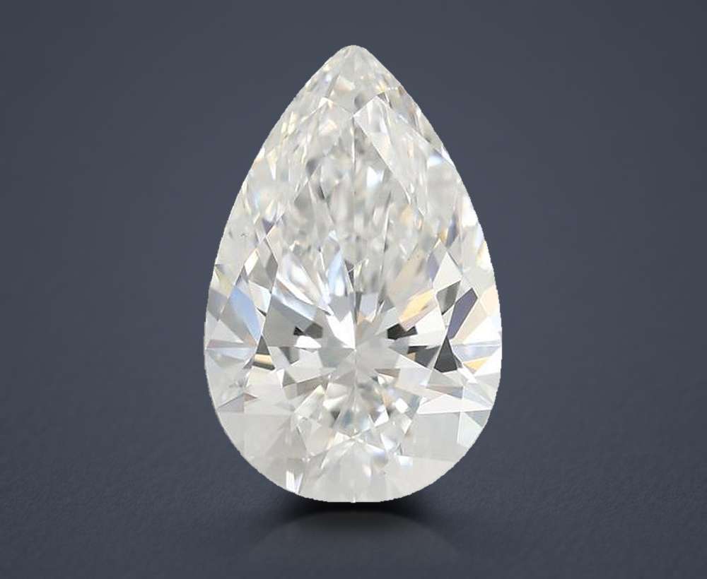 2.07 Carat Pear Lab Diamond