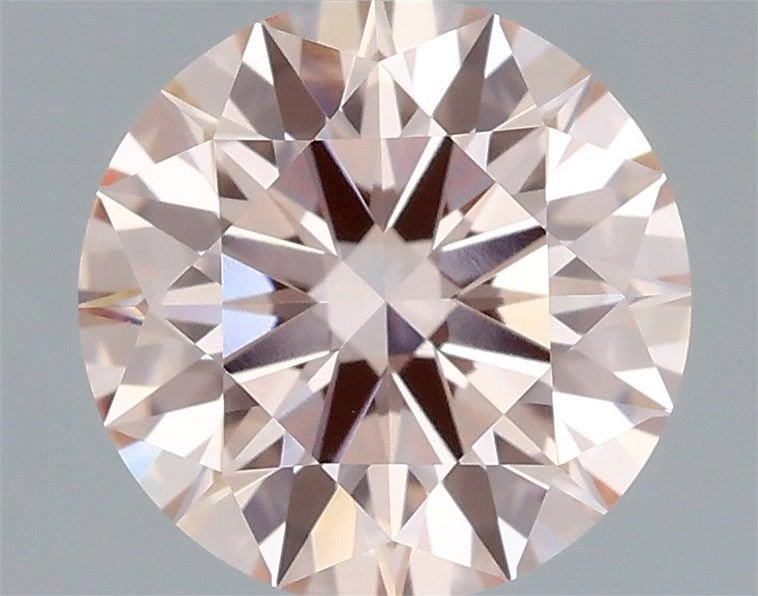 1.55 Ct. Fancy Vivid Pink Round Lab Diamond