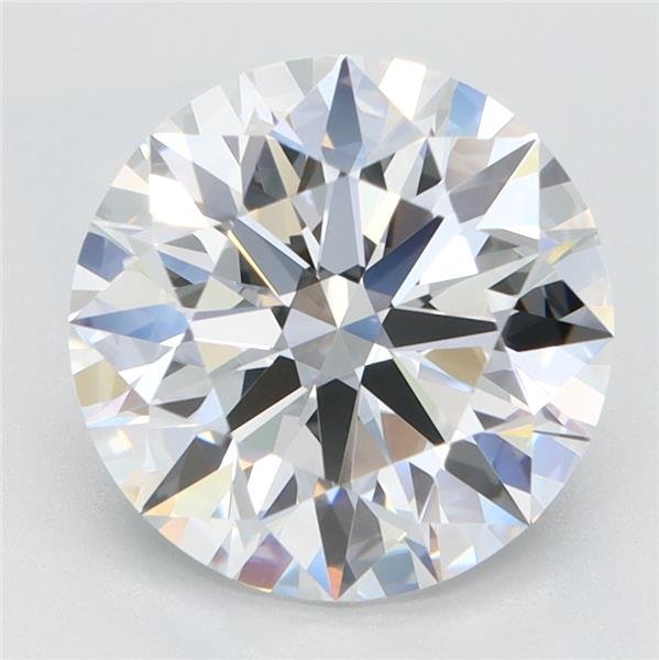 2.73ct D VVS1 Rare Carat Ideal Cut Round Lab Grown Diamond