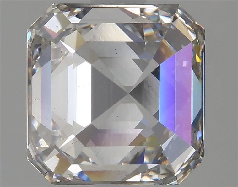 2.15ct H VS2 Rare Carat Ideal Cut Asscher Lab Grown Diamond