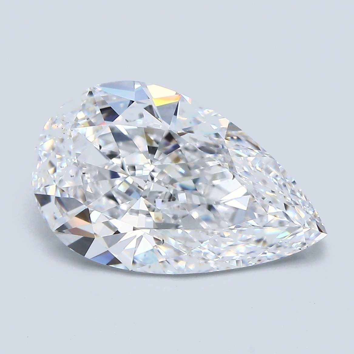 4.01 Carat Pear Natural Diamond
