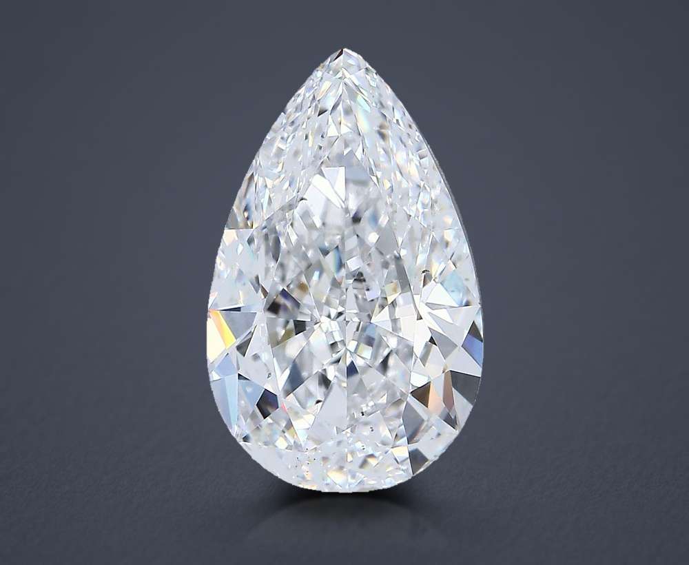 4.01 Carat Pear Natural Diamond