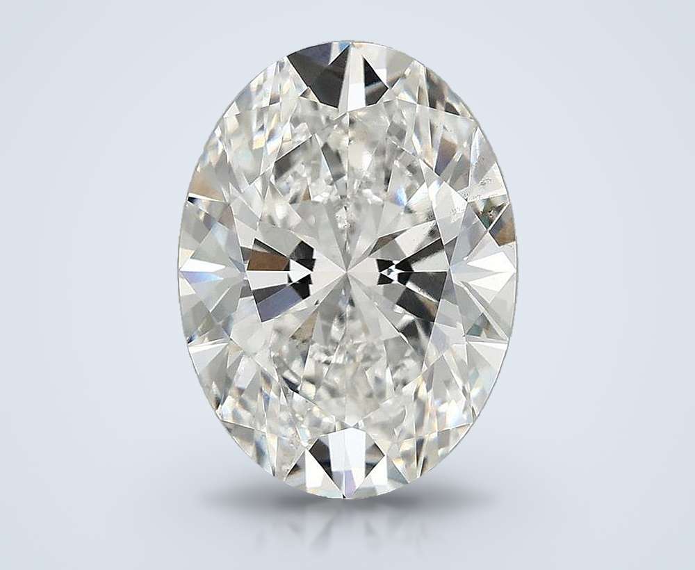 4.51 Carat Oval Lab Diamond
