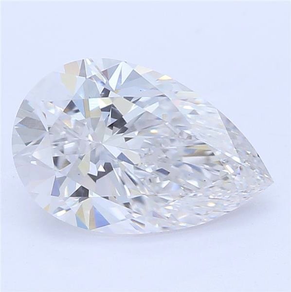 0.92ct F VVS2 Rare Carat Ideal Cut Pear Lab Grown Diamond