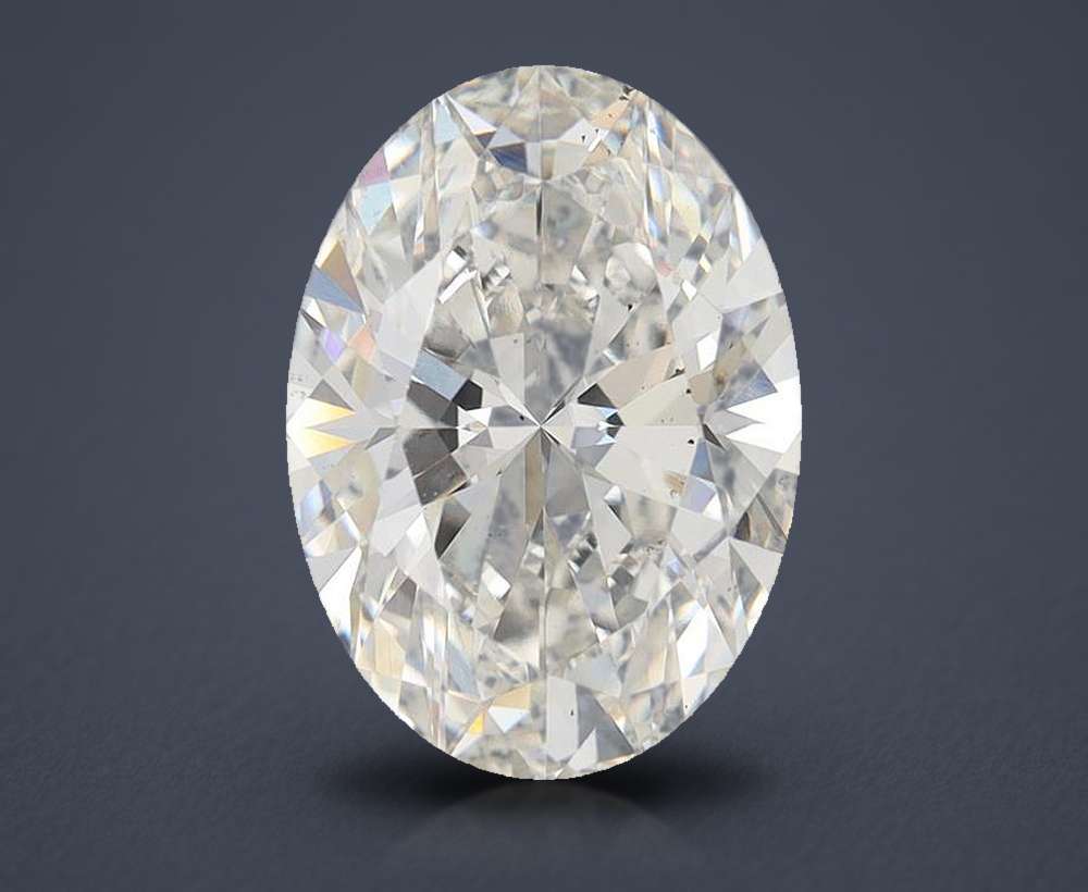 4.01 Carat Oval Lab Diamond