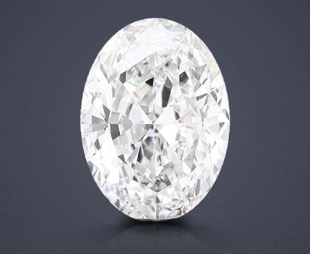 3.00 Carat Oval Lab Diamond