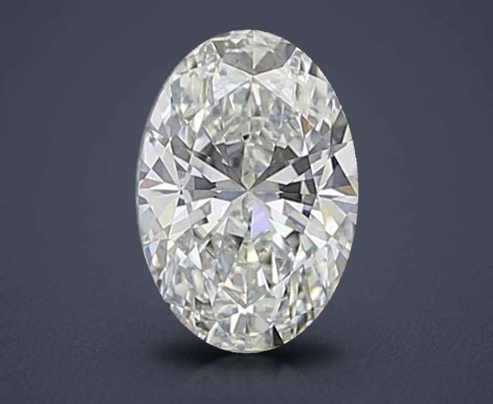 0.72 Carat Oval Lab Diamond