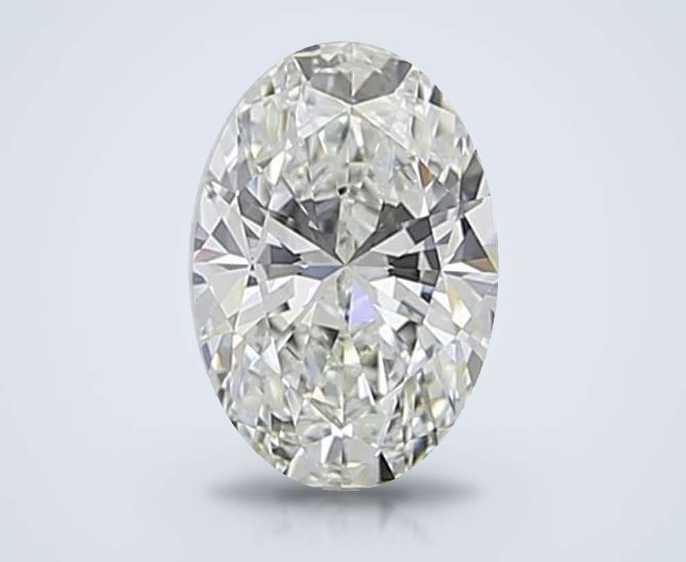 0.72 Carat Oval Lab Diamond