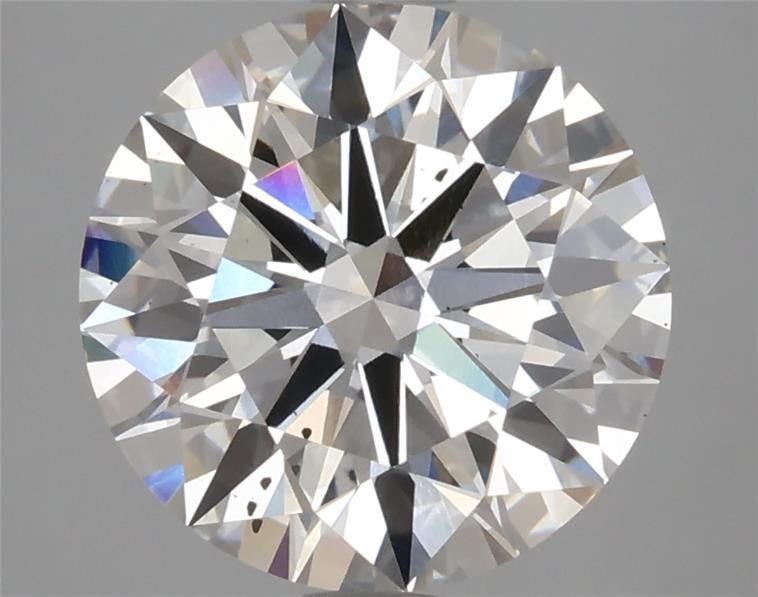 3.87ct G SI1 Rare Carat Ideal Cut Round Lab Grown Diamond