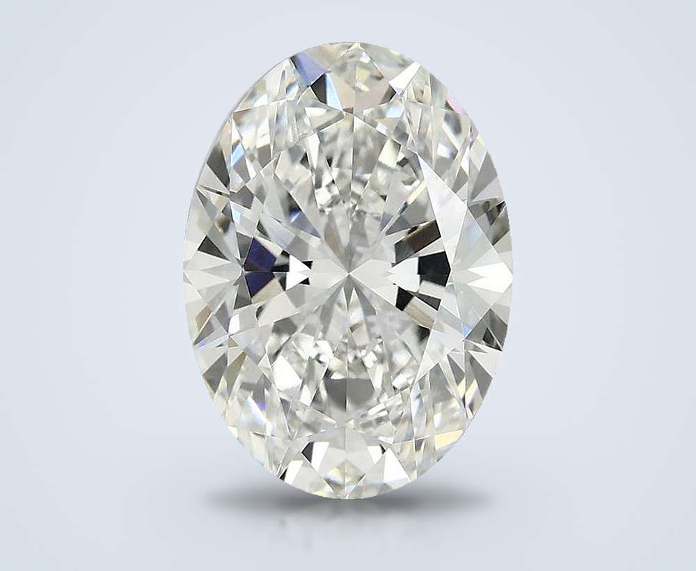 3.81 Carat Oval Lab Diamond