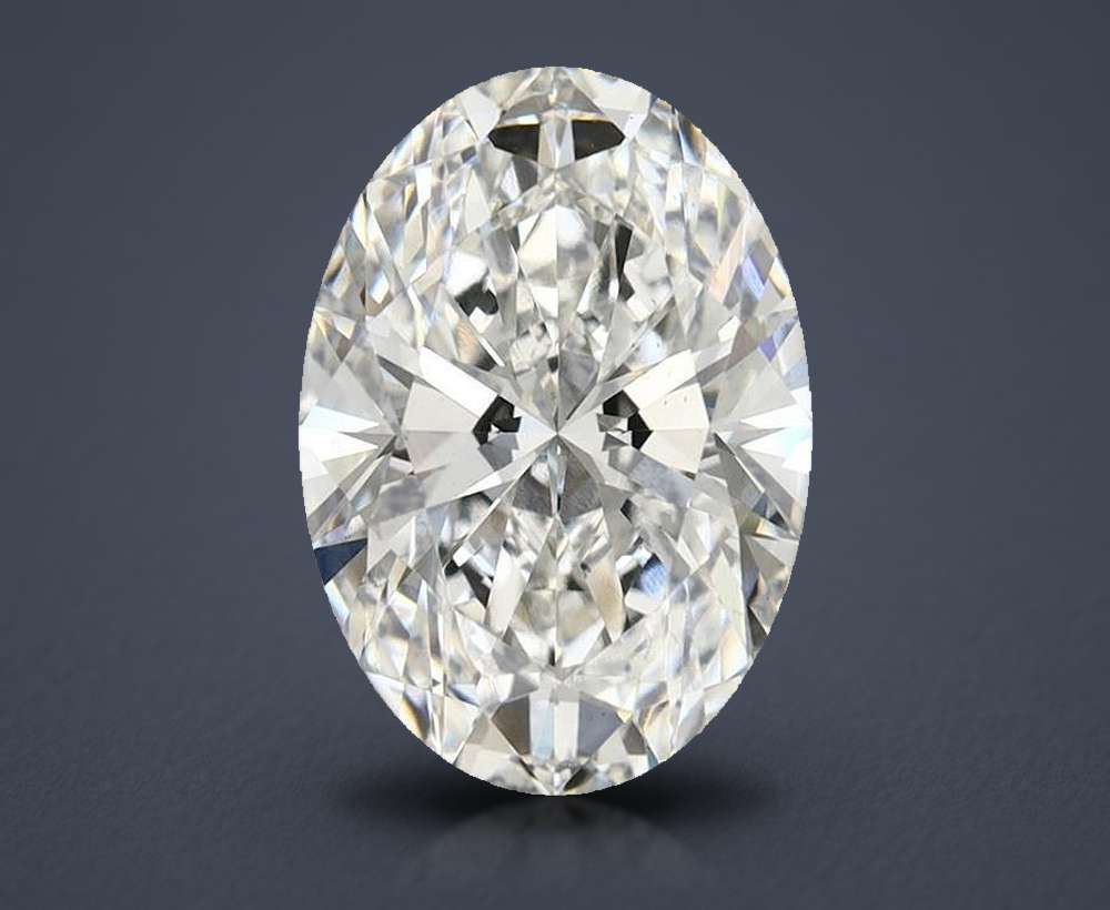 3.18 Carat Oval Lab Diamond