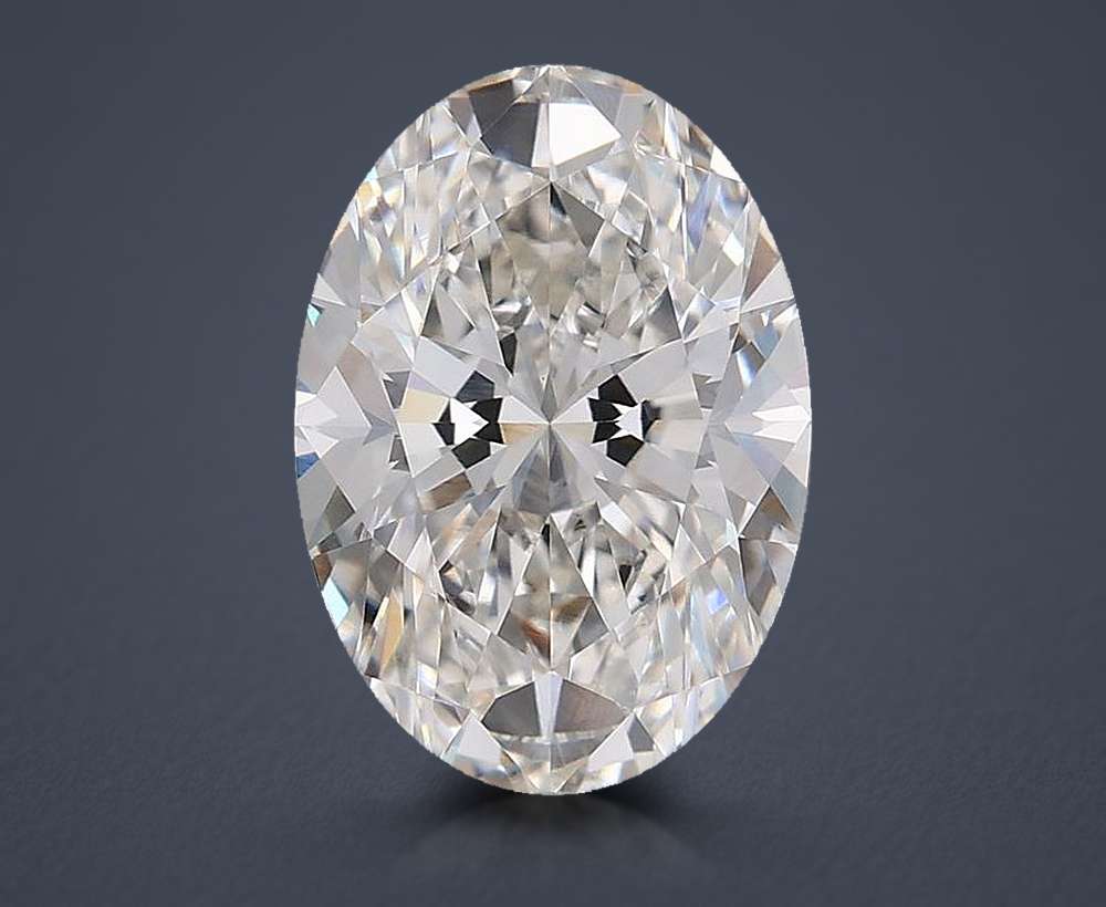 1.57 Carat Oval Lab Diamond