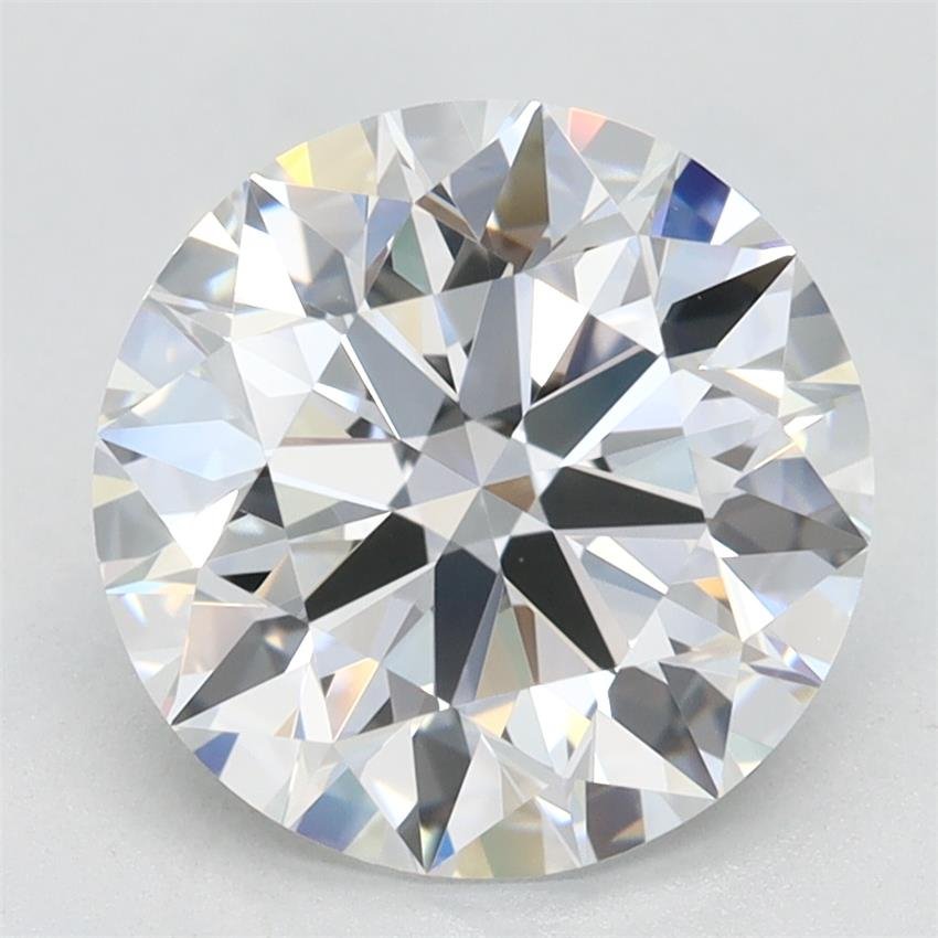 2.77ct E IF Rare Carat Ideal Cut Round Lab Grown Diamond