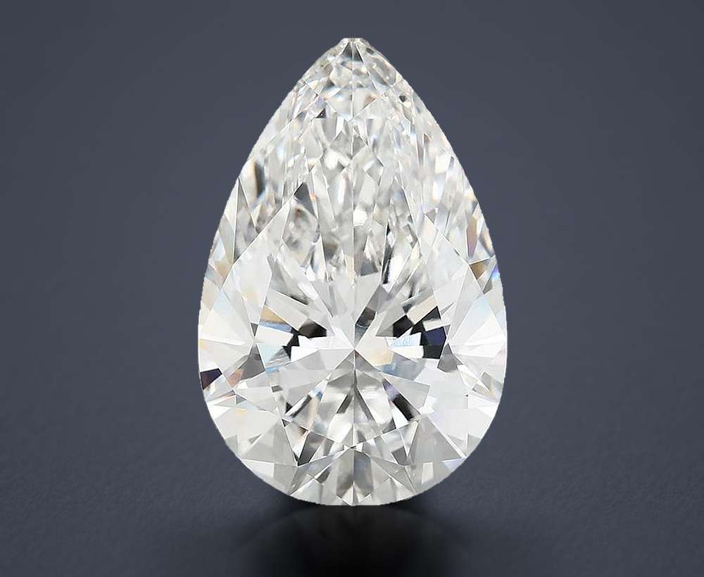 10.49 Carat Pear Lab Diamond