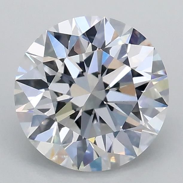 1.24ct D VVS2 Rare Carat Ideal Cut Round Lab Grown Diamond