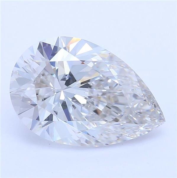 1.23ct H VVS2 Rare Carat Ideal Cut Pear Lab Grown Diamond