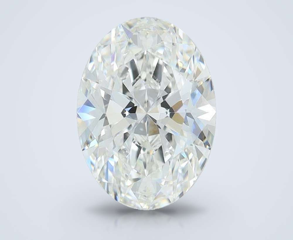 6.01 Carat Oval Lab Diamond