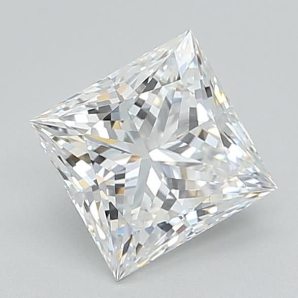1.09ct E VVS2 Rare Carat Ideal Cut Princess Lab Grown Diamond