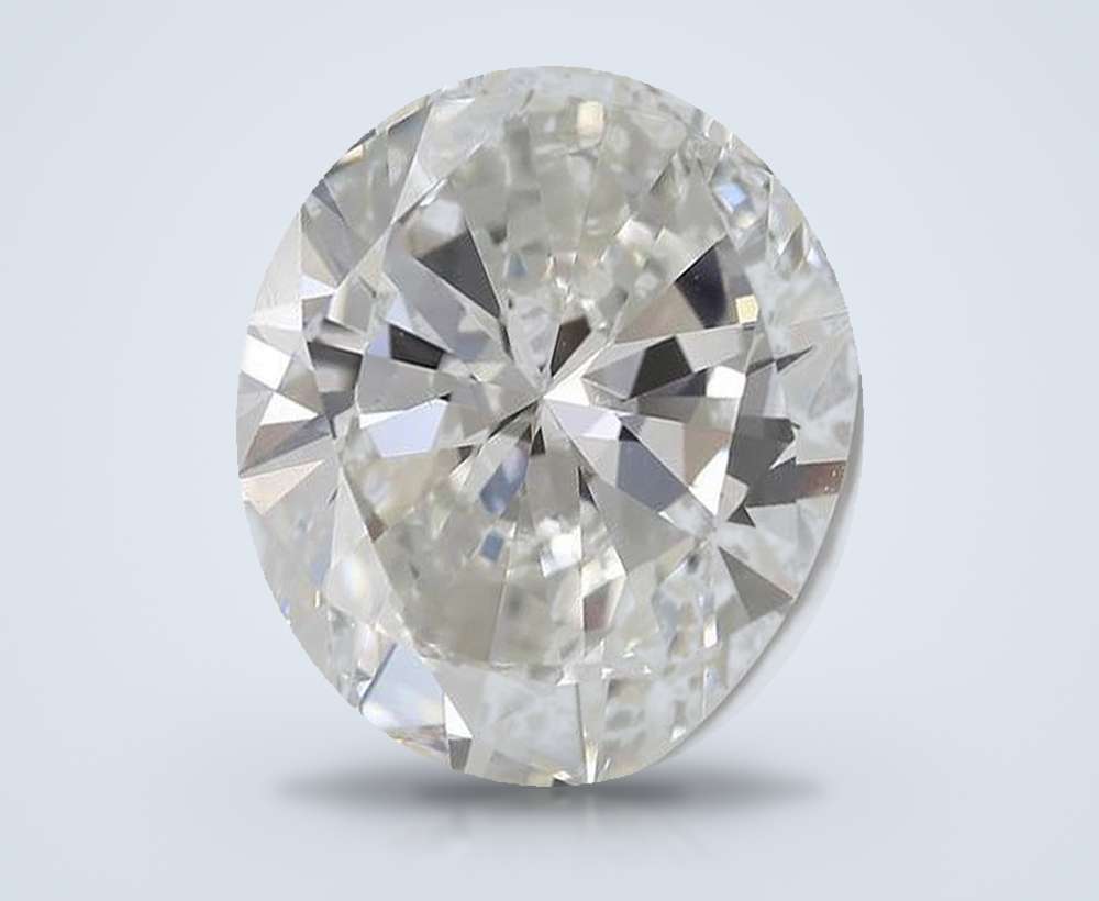 6.02 Carat Oval Natural Diamond