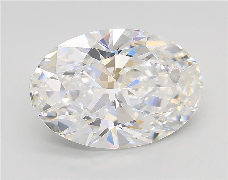 3.53ct F VVS2 Rare Carat Ideal Cut Oval Lab Grown Diamond