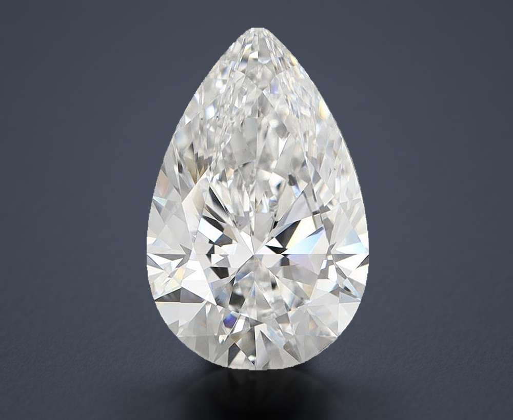 4.01 Carat Pear Lab Diamond