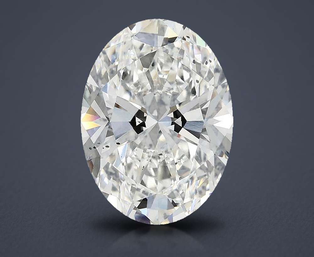 4.02 Carat Oval Lab Diamond
