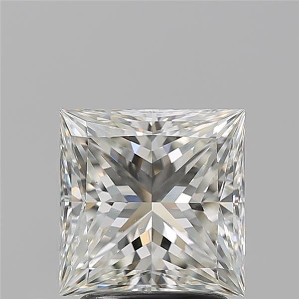 2.20ct J VS2 Rare Carat Ideal Cut Princess Diamond