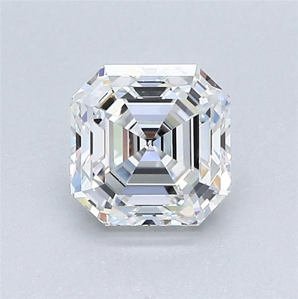 1.04ct E VVS2 Rare Carat Ideal Cut Asscher Diamond