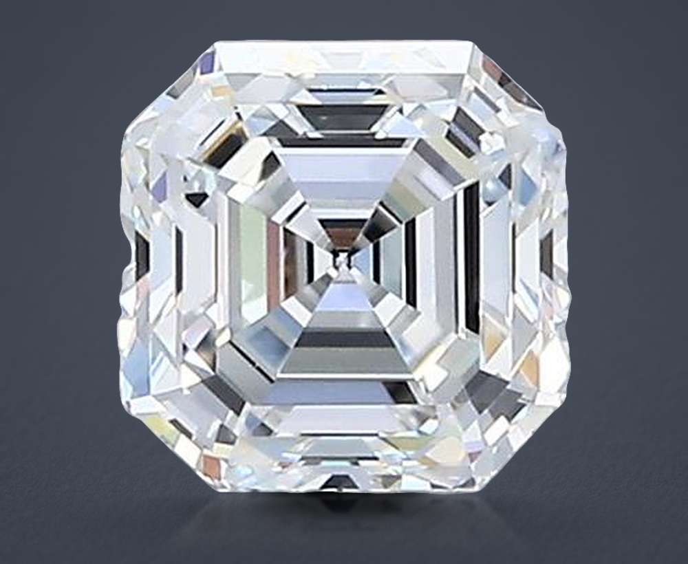 1.04 Carat Asscher Natural Diamond