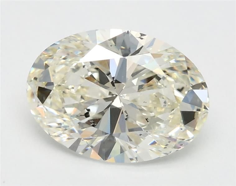 1.71ct J VS2 Rare Carat Ideal Cut Oval Lab Grown Diamond
