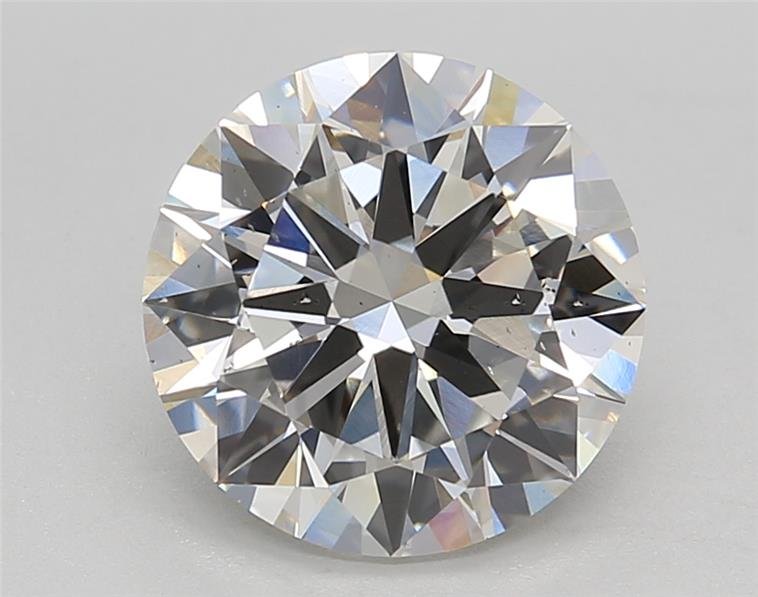 3.01ct H VS2 Excellent Cut Round Lab Grown Diamond