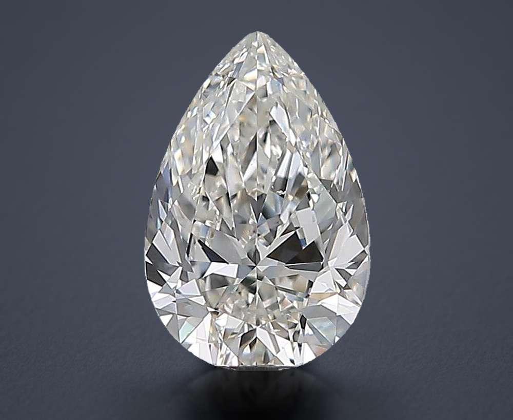 1.50 Carat Pear Natural Diamond