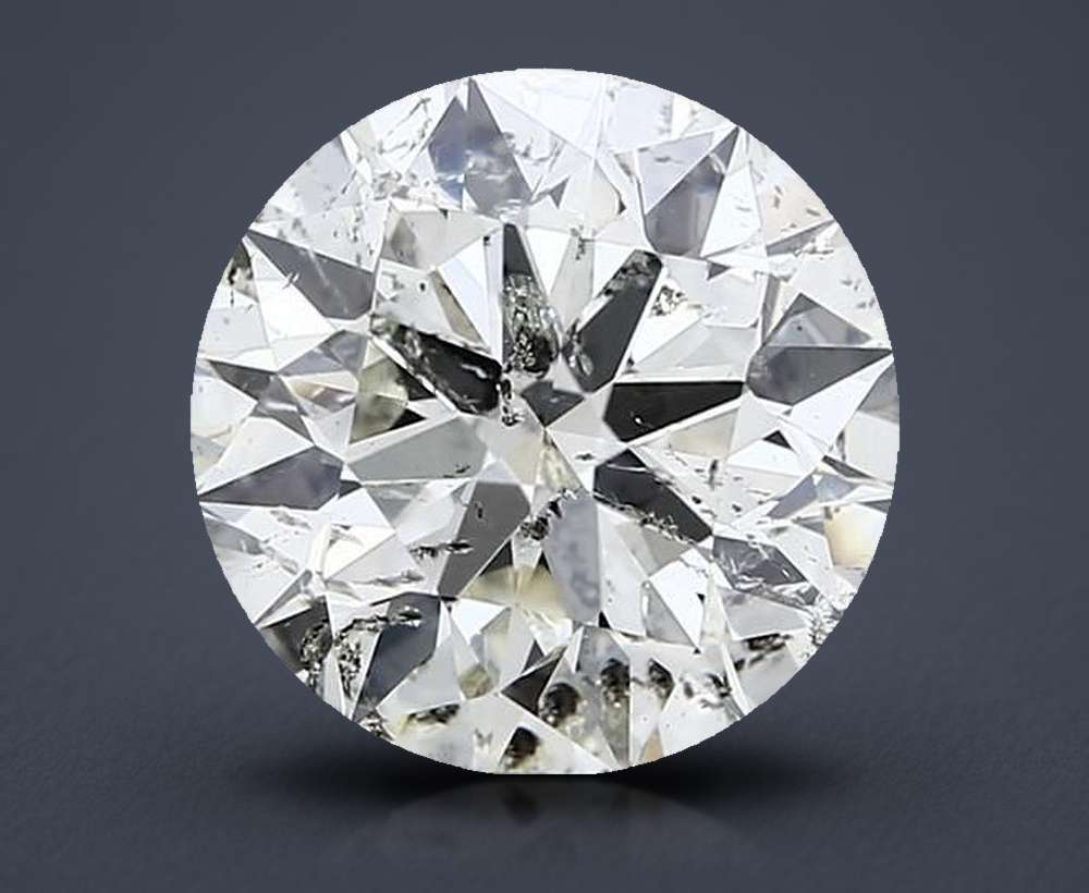 3.04 Carat Round Natural Diamond