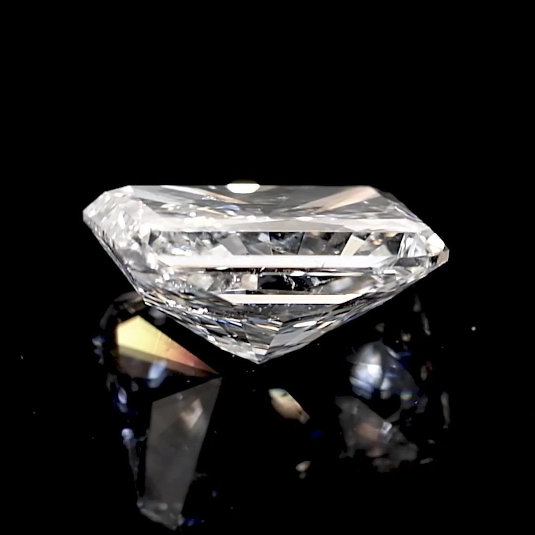 4.06ct H SI2 Excellent Cut Radiant Diamond