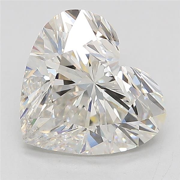 3.04ct G VS2 Rare Carat Ideal Cut Heart Lab Grown Diamond