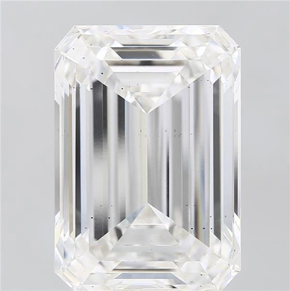 20.10ct F VS2 Rare Carat Ideal Cut Emerald Lab Grown Diamond