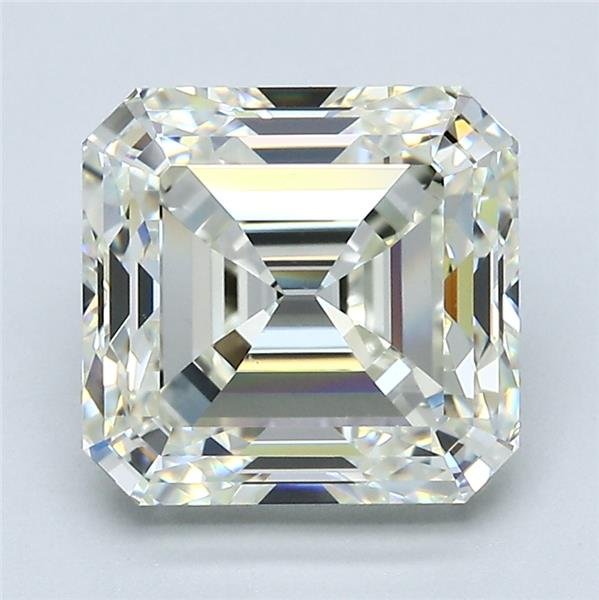 4.08ct K VS1 Very Good Cut Asscher Diamond