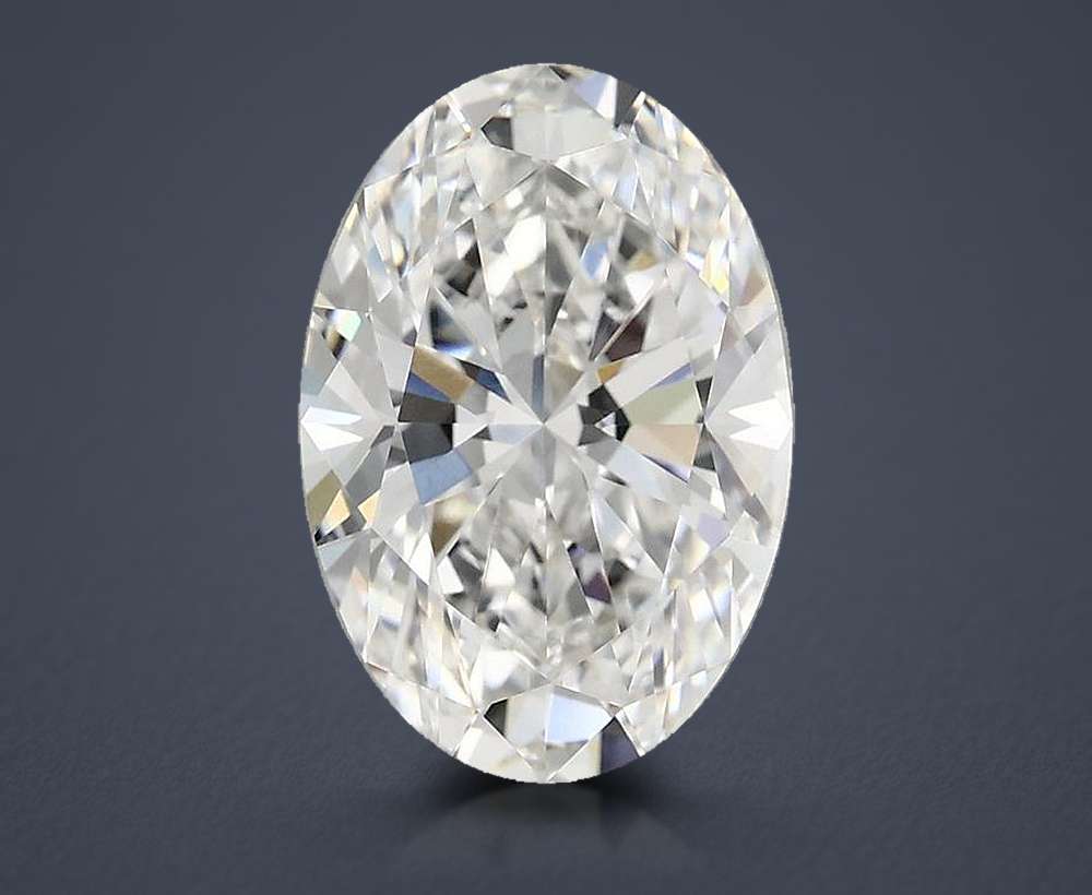 2.84 Carat Oval Lab Diamond