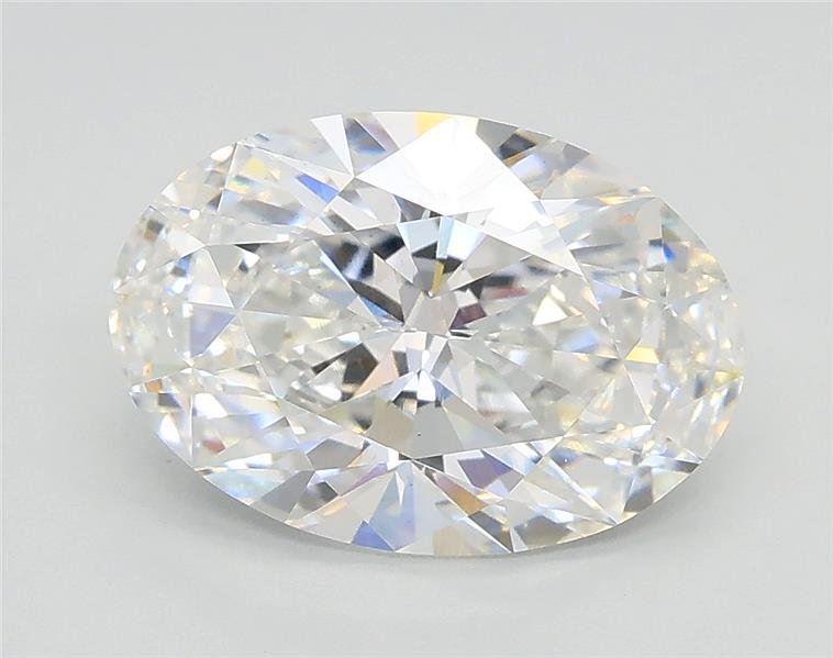 2.06ct D VS2 Rare Carat Ideal Cut Oval Lab Grown Diamond