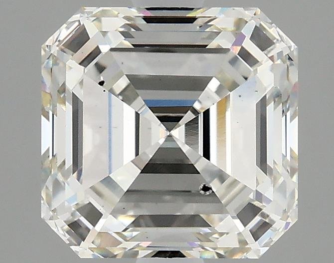 2.51ct I SI1 Rare Carat Ideal Cut Asscher Lab Grown Diamond