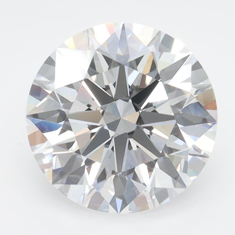 2.82ct D VVS1 Rare Carat Ideal Cut Round Lab Grown Diamond