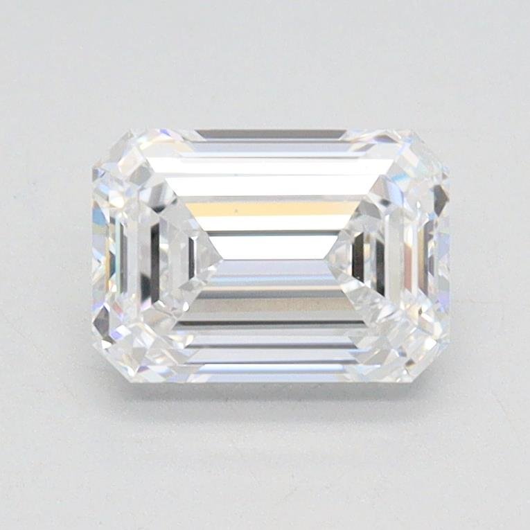 1.01ct D VVS2 Rare Carat Ideal Cut Emerald Lab Grown Diamond