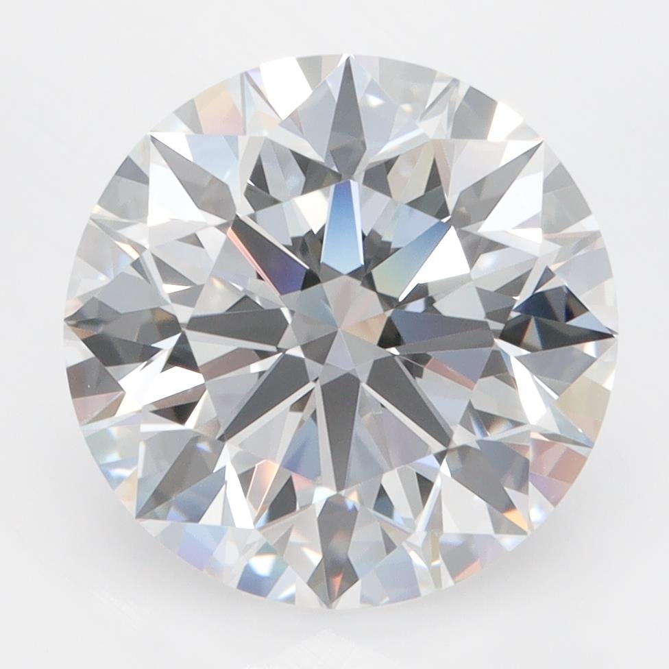 3.44 Carat Round Lab Diamond