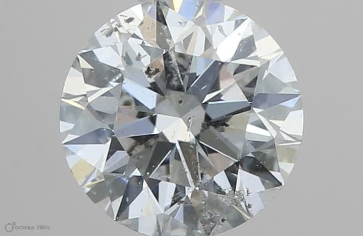 0.72ct D SI2 Rare Carat Ideal Cut Round Diamond