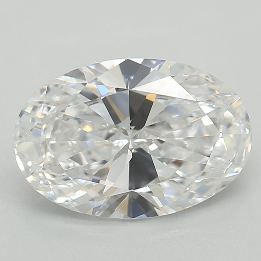 1.01ct D VVS2 Rare Carat Ideal Cut Oval Lab Grown Diamond