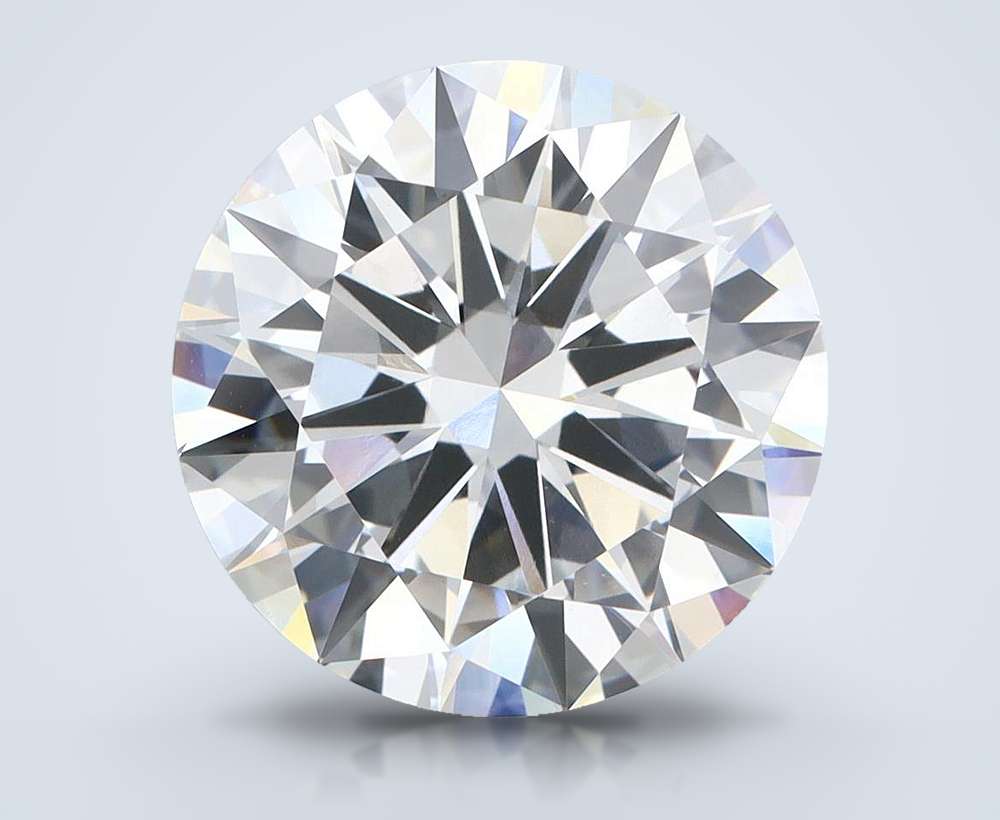 6.01 Carat Round Lab Diamond