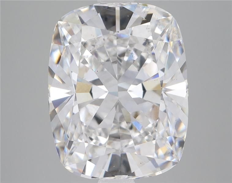 6.33ct F VS2 Rare Carat Ideal Cut Cushion Lab Grown Diamond