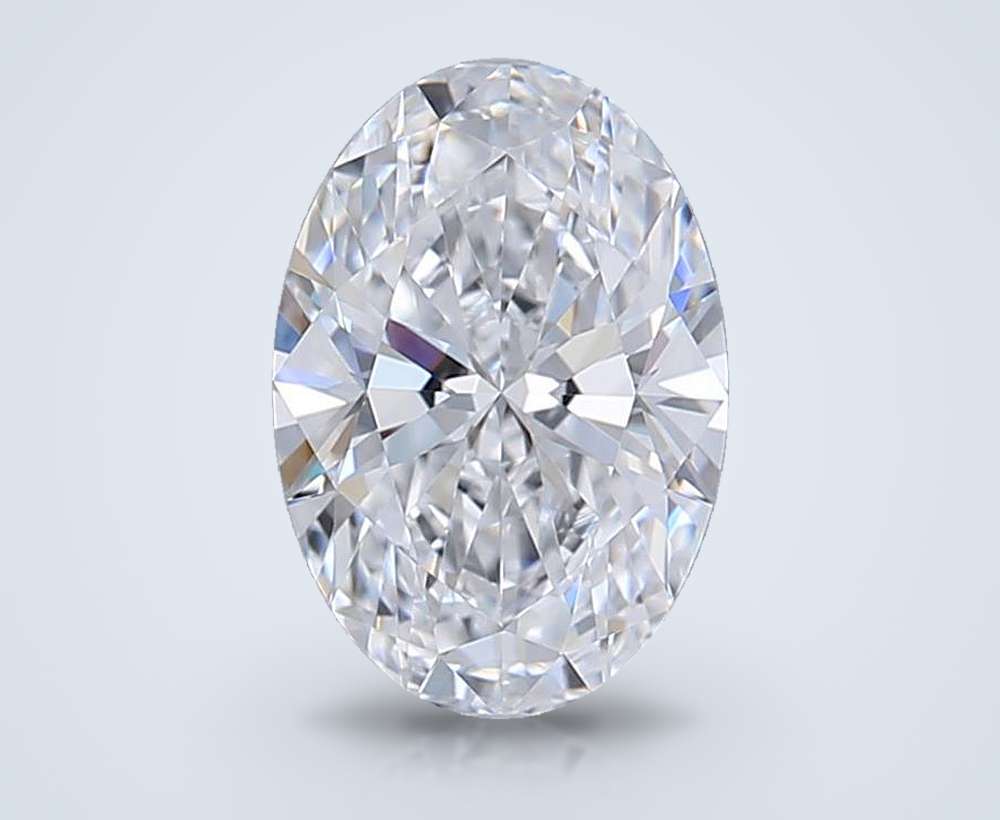 1.00 Carat Oval Lab Diamond
