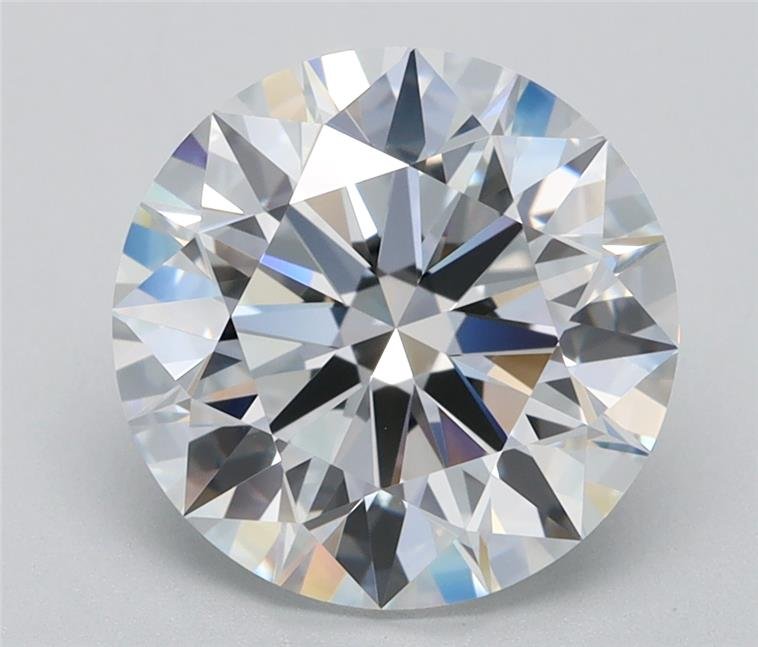 3.59ct F VVS2 Rare Carat Ideal Cut Round Lab Grown Diamond